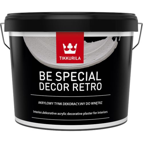 BE SPECIAL DECOR RETRO, dekoratívna omietka, TIKKURILA