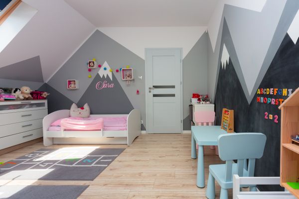 Veselá farebná detská izba