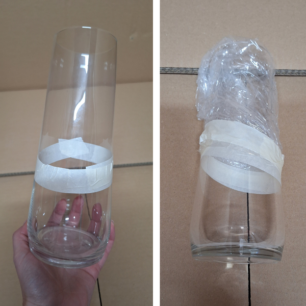 Premena sklenenej vázy